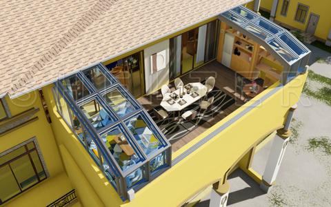 陽臺封玻璃窗好，還是做可開合的陽光房好呢？